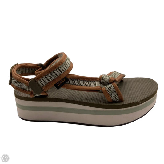 Sandals Sport By Teva In Green, Size: 7