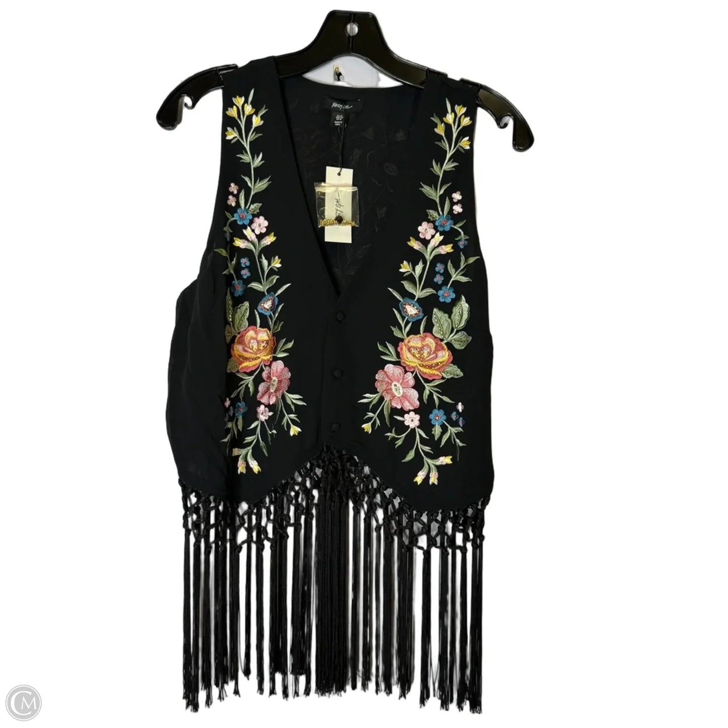 Top Sleeveless By Nasty Gal In Black, Size: 10