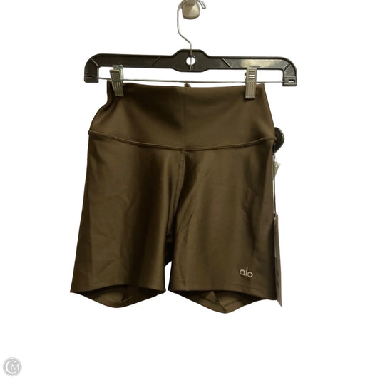 Athletic Shorts By Alo In Brown, Size: S