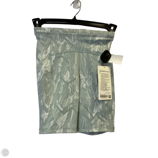 Athletic Shorts By Lululemon In Green, Size: 4