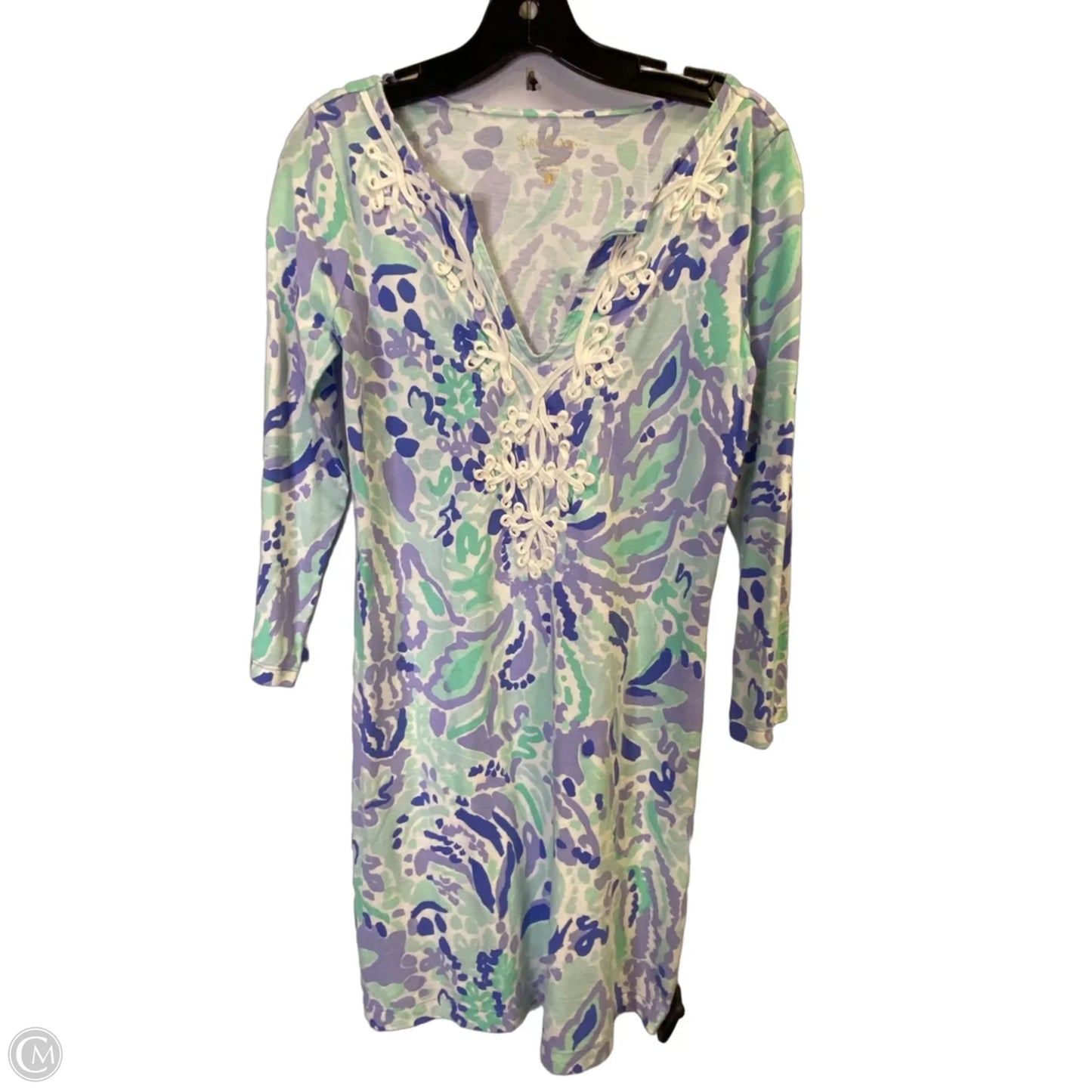Dress Casual Midi By Cmb In Purple, Size: S