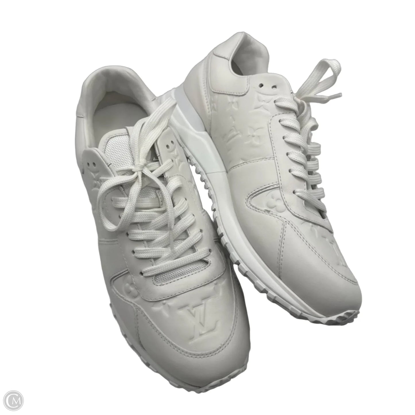 Shoes Luxury Designer By Louis Vuitton In White, Size: 8.5