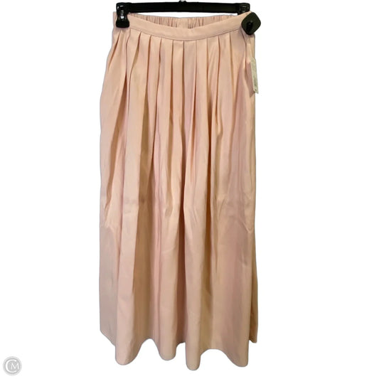 Skirt Maxi By A New Day In Peach, Size: S