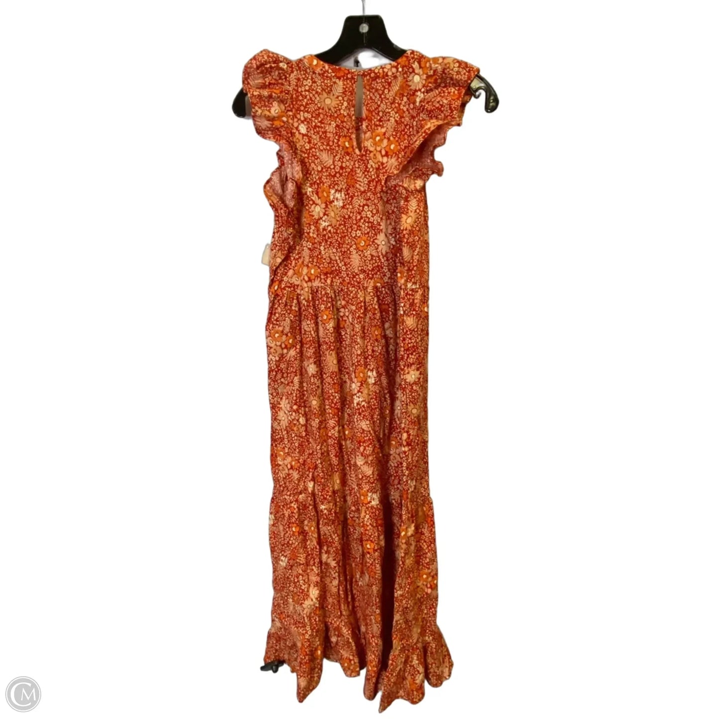 Dress Casual Midi By Universal Thread In Orange, Size: S
