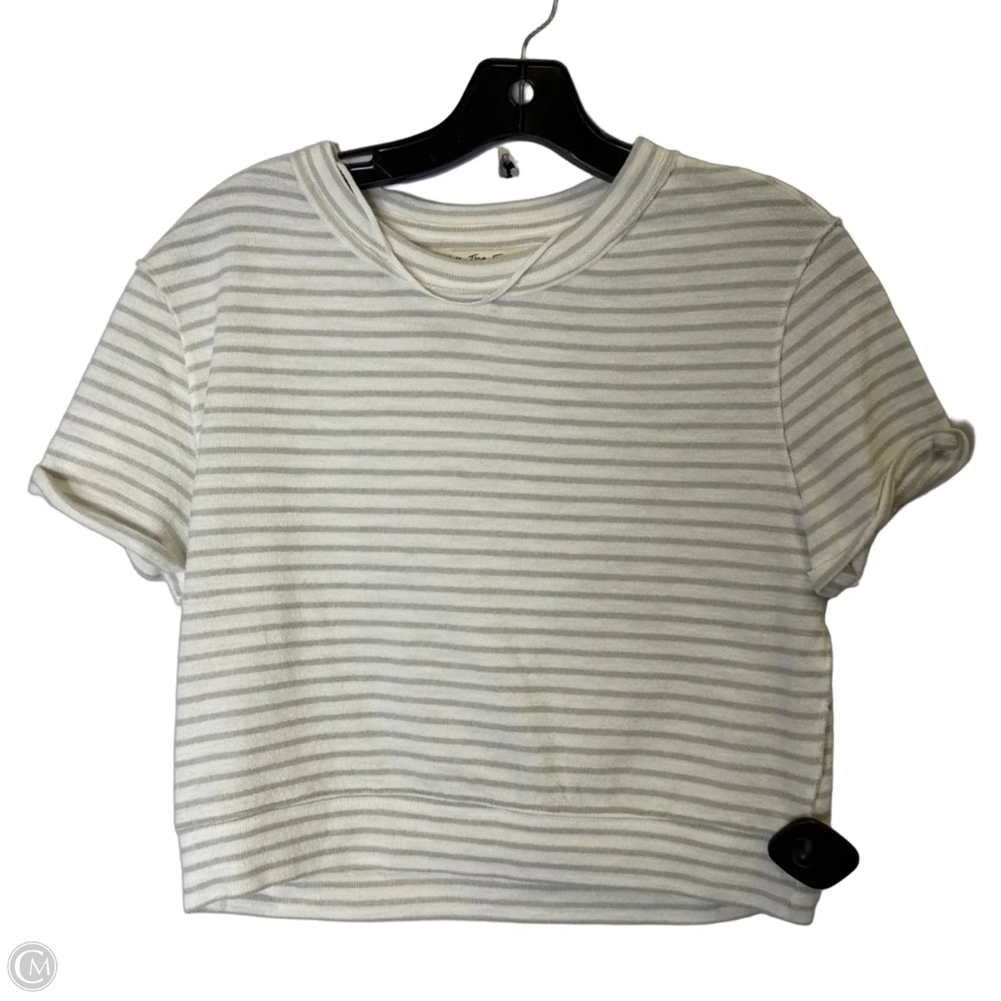Top Short Sleeve Basic By We The Free In Grey, Size: S