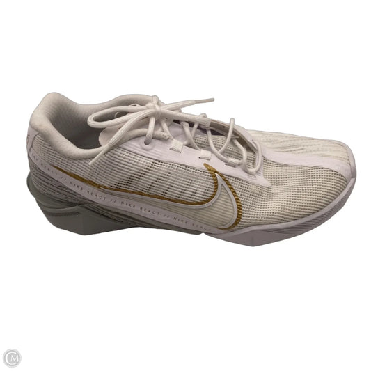 Shoes Athletic By Nike In Cream, Size: 9.5