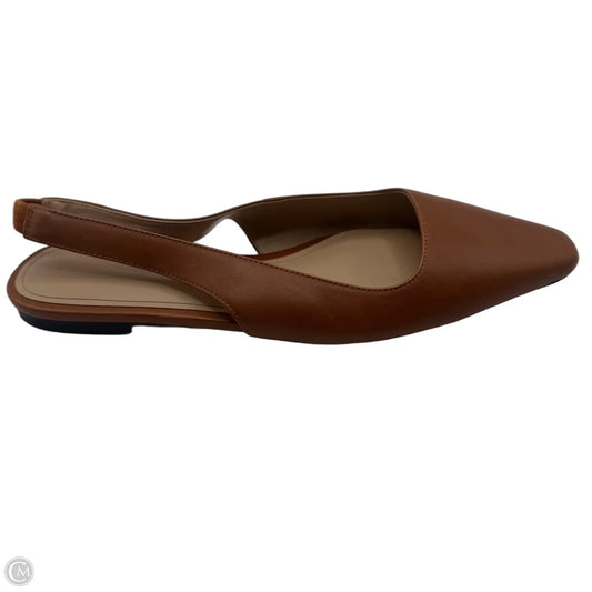 Shoes Flats By Banana Republic In Brown, Size: 9.5