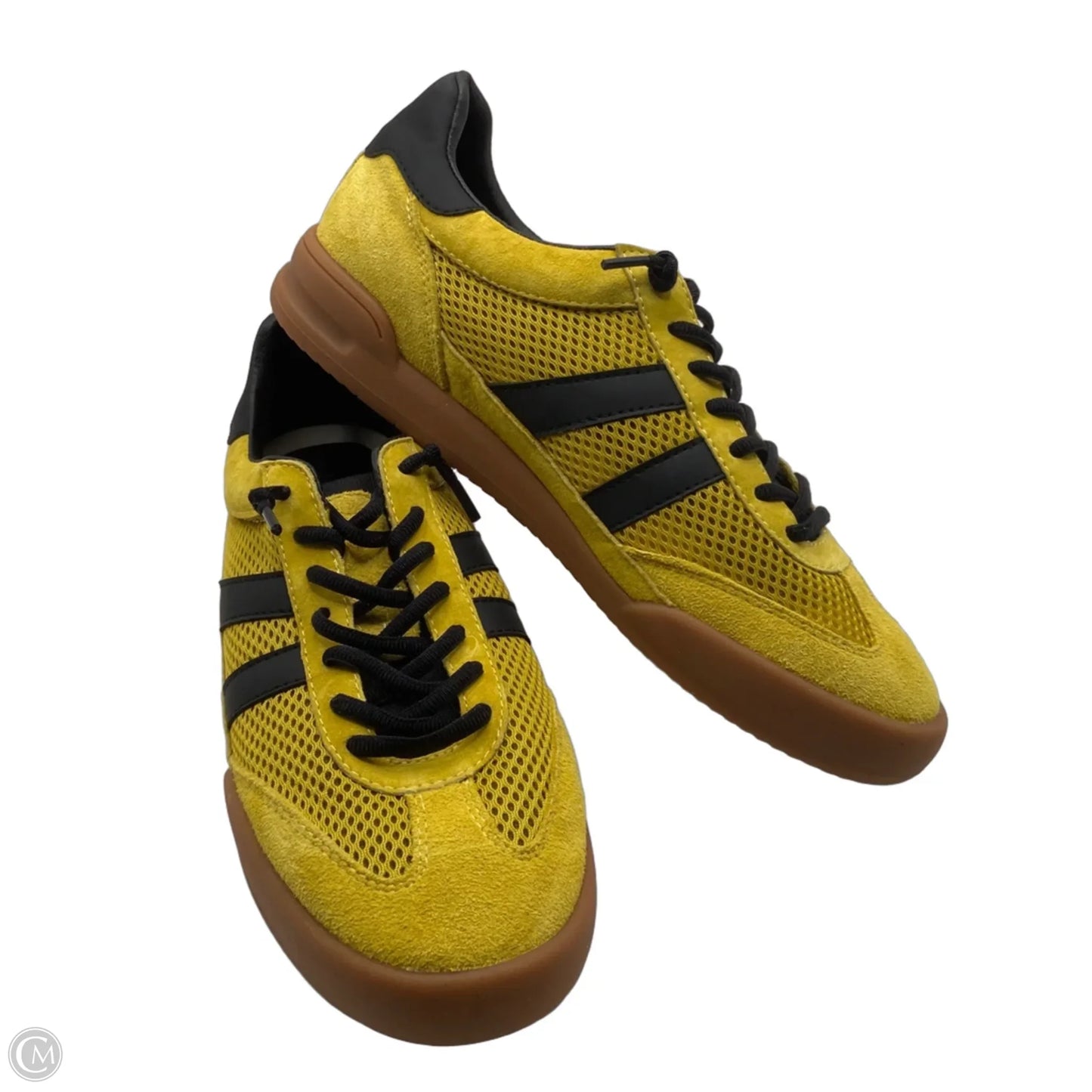 Shoes Sneakers By Steve Madden In Yellow, Size: 10