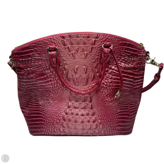 Handbag Designer By Brahmin, Size: Large