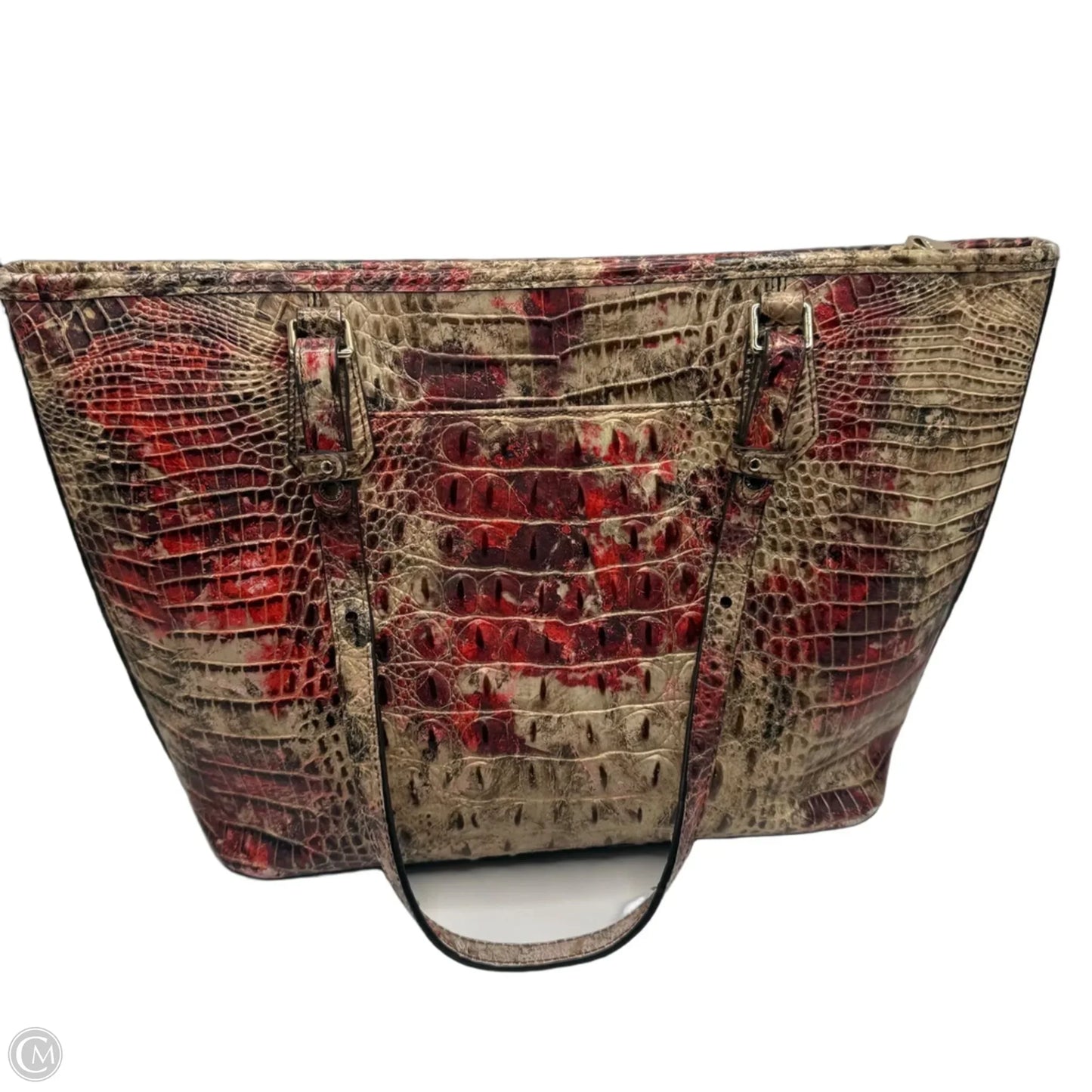 Handbag Designer By Brahmin, Size: Medium