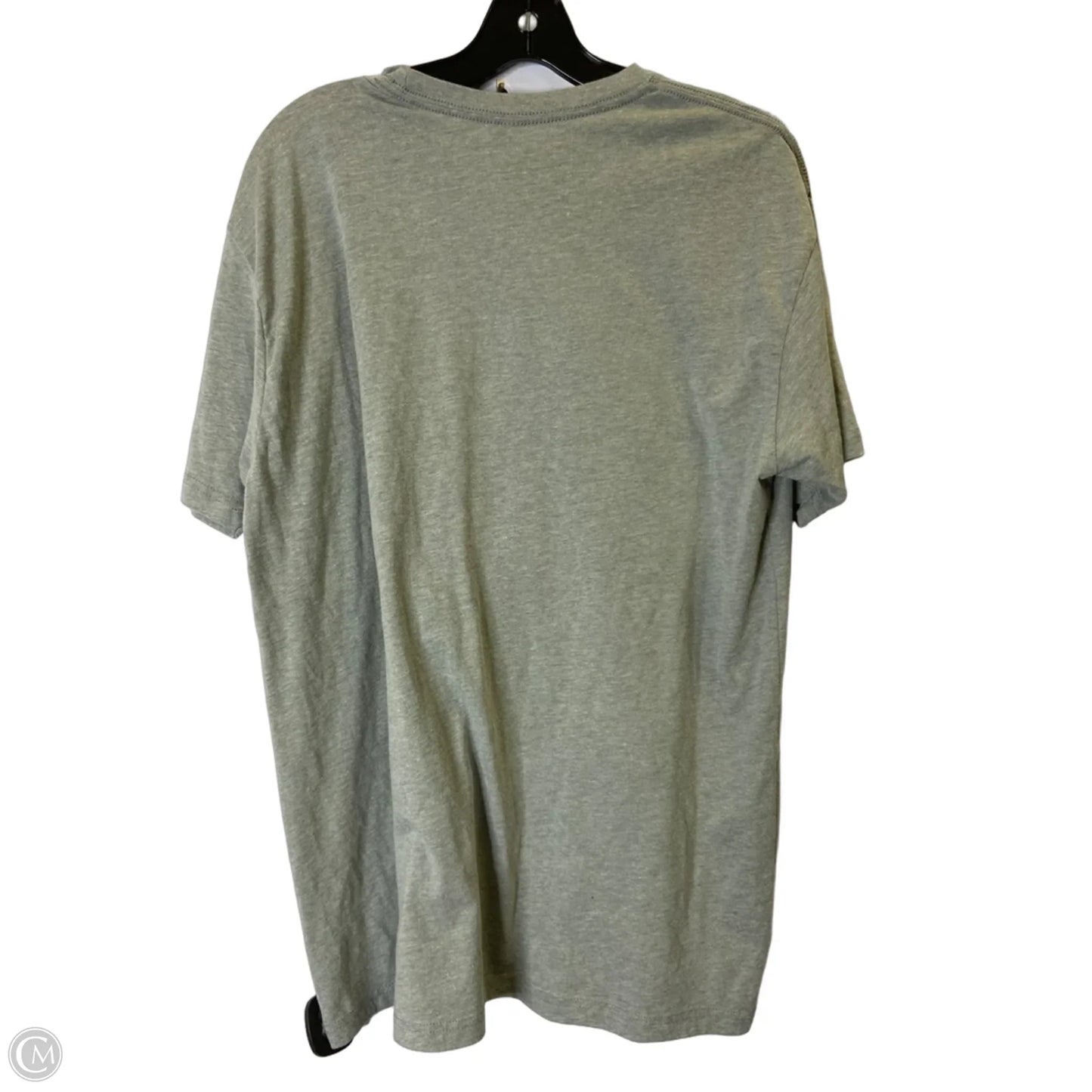 Top Short Sleeve Basic By Next Level In Grey, Size: Xl