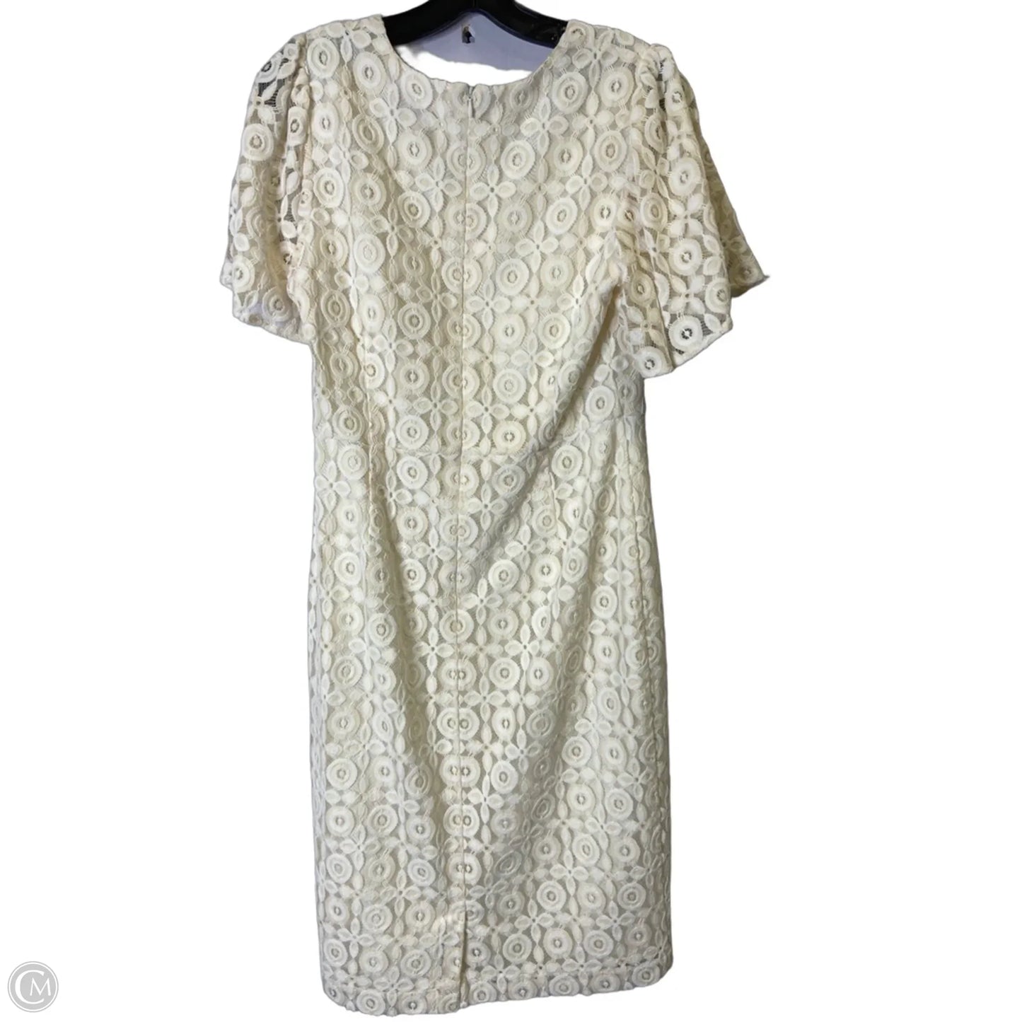Dress Party Midi By Cma In Cream, Size: M