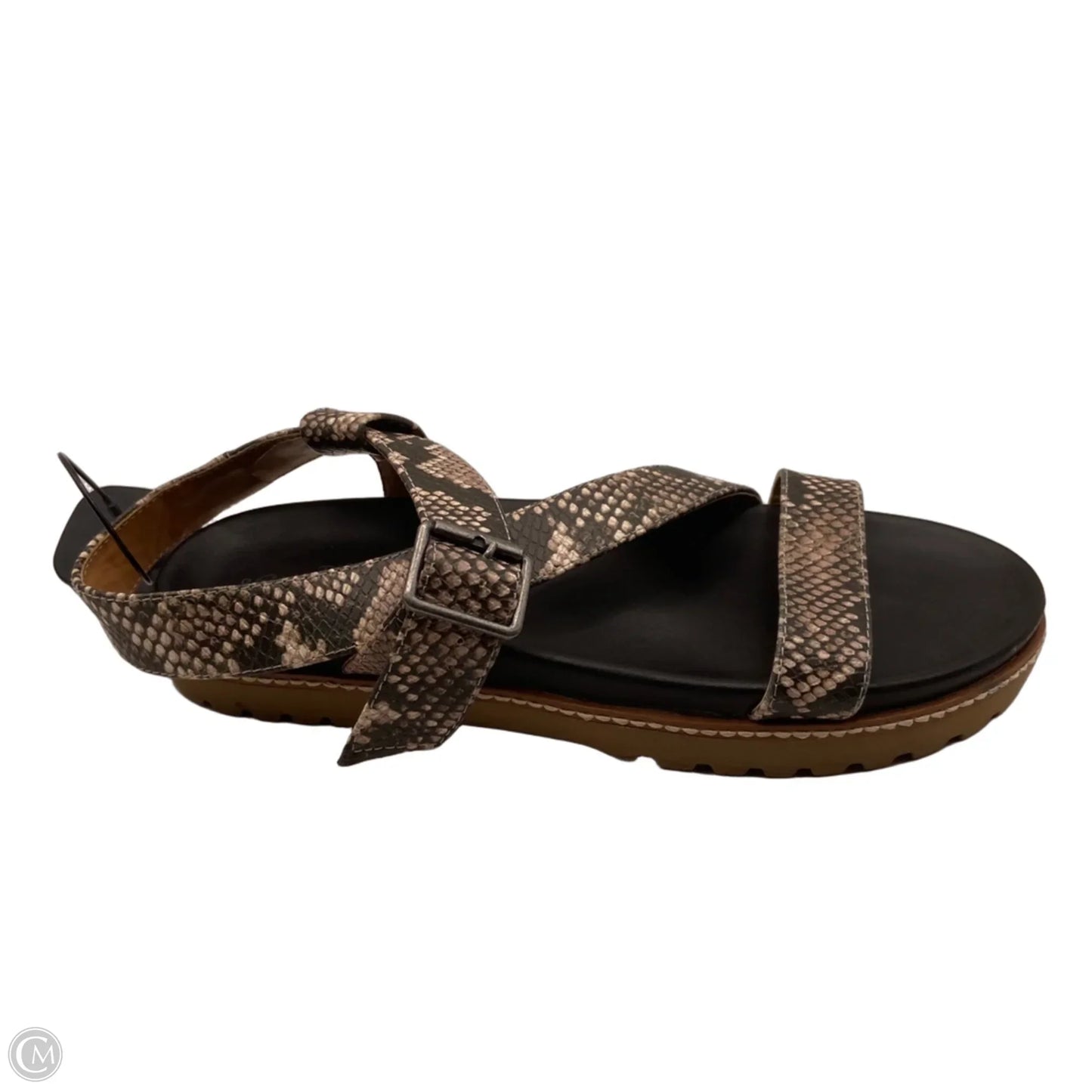 Sandals Flats By Universal Thread In Black, Size: 8.5