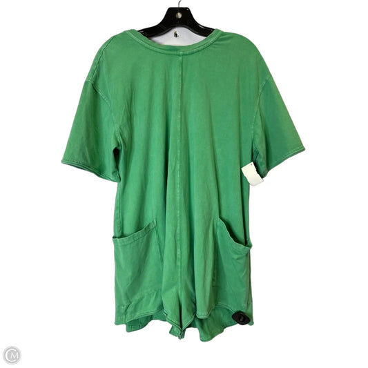 Romper By Free People In Green, Size: S