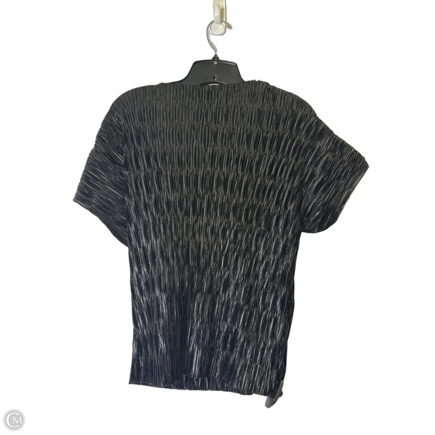 Top Short Sleeve By Zara In Black, Size: M