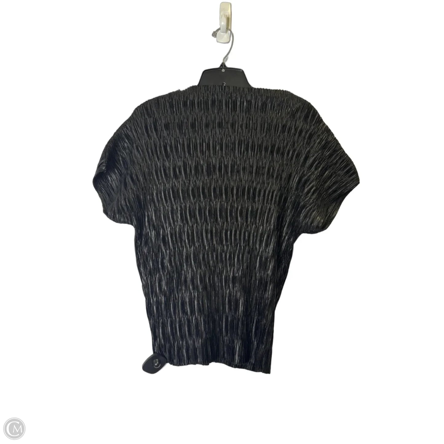 Top Short Sleeve By Zara In Black, Size: M