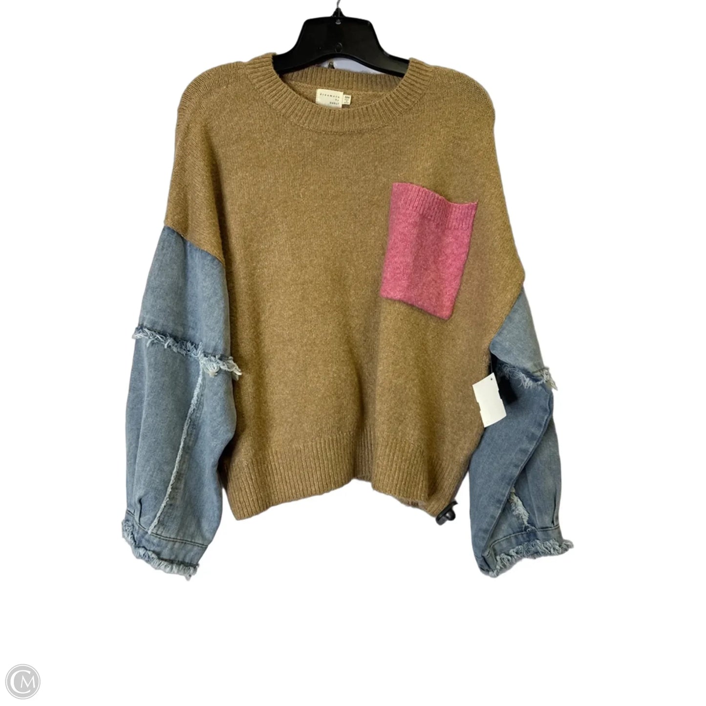 Sweater By Clothes Mentor In Brown, Size: S