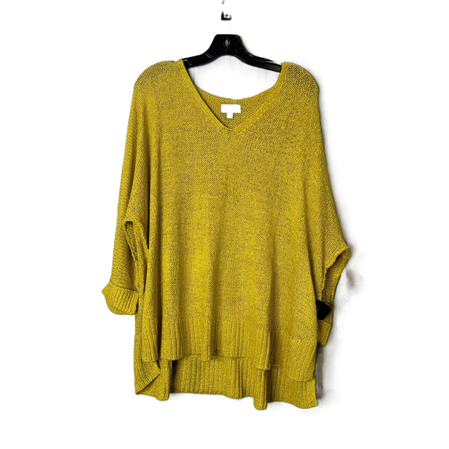 Sweater By Mudpie In Yellow, Size: Onesize