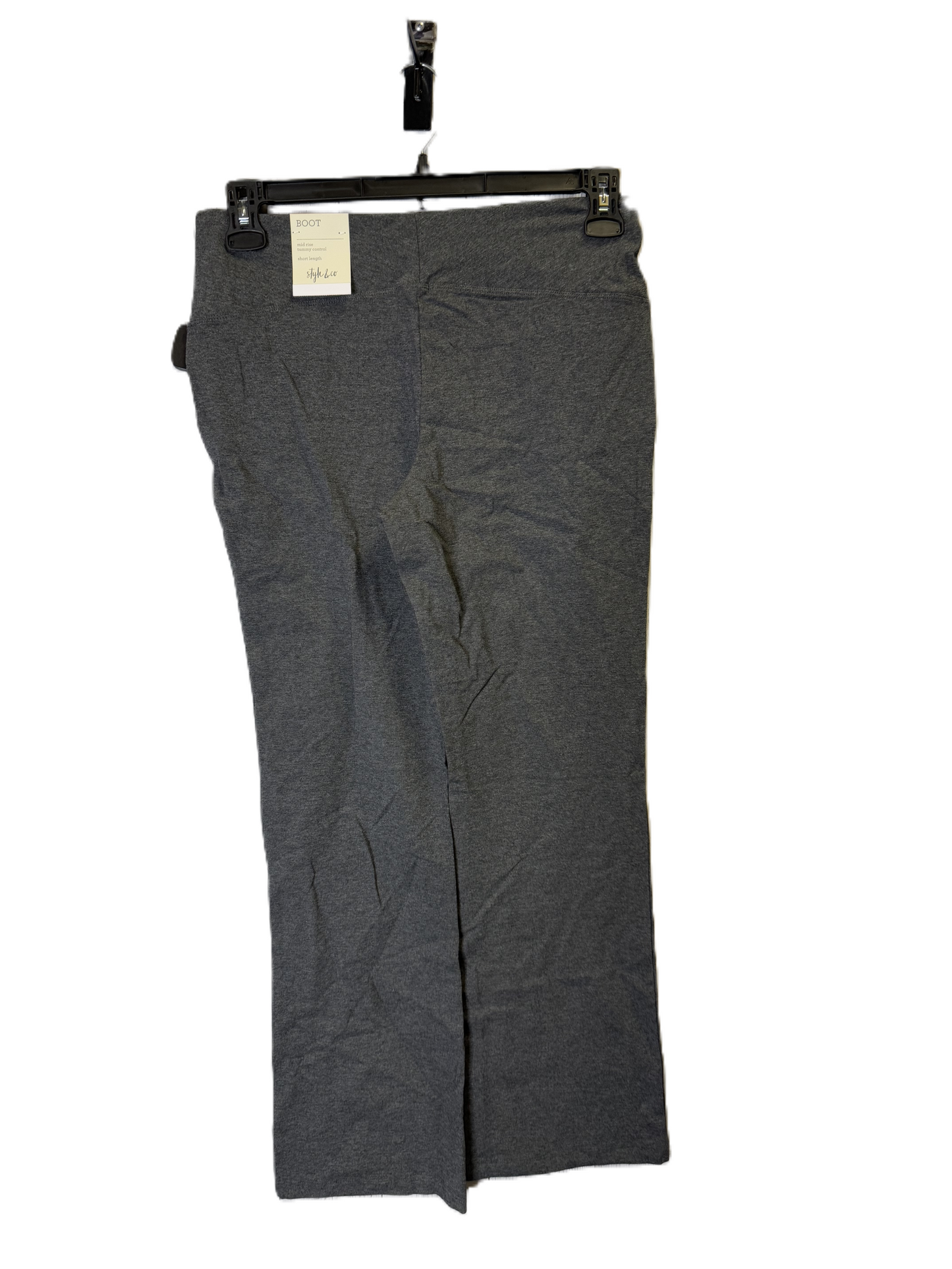 Pants Leggings By Style And Company In Grey, Size: S