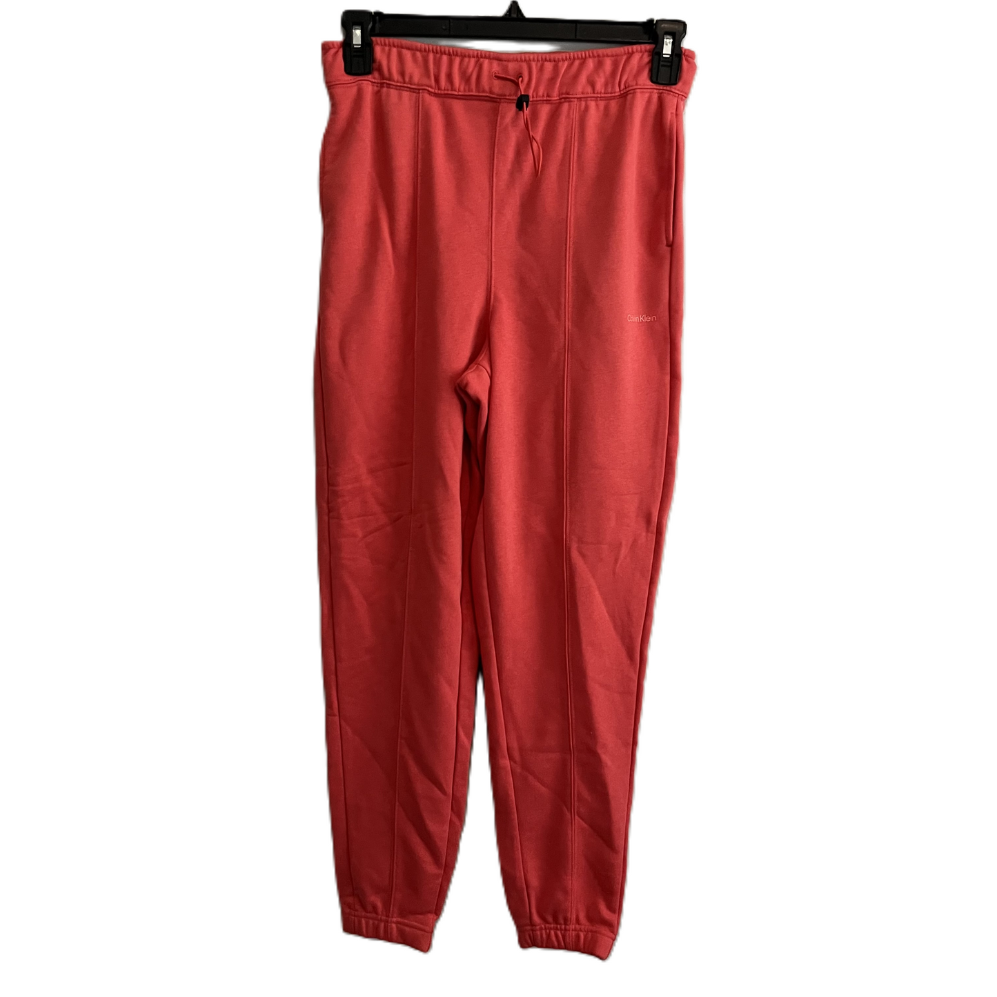 Athletic Pants By Calvin Klein In Red, Size: S