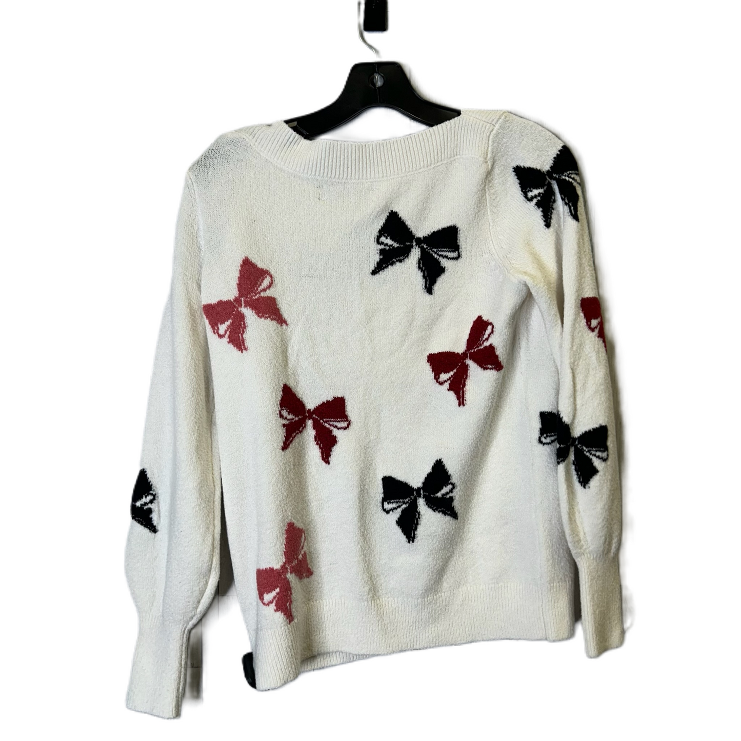 Sweater By Loft In Cream, Size: S