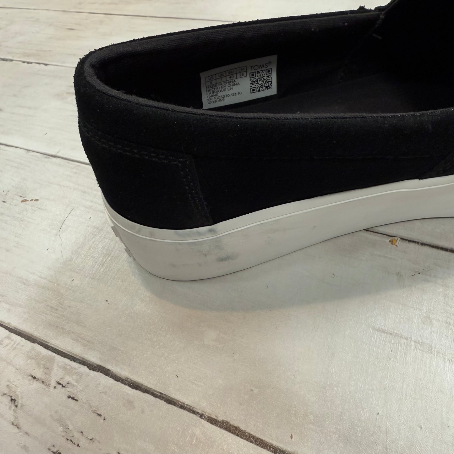 Shoes Sneakers Platform By Toms In Black, Size: 9