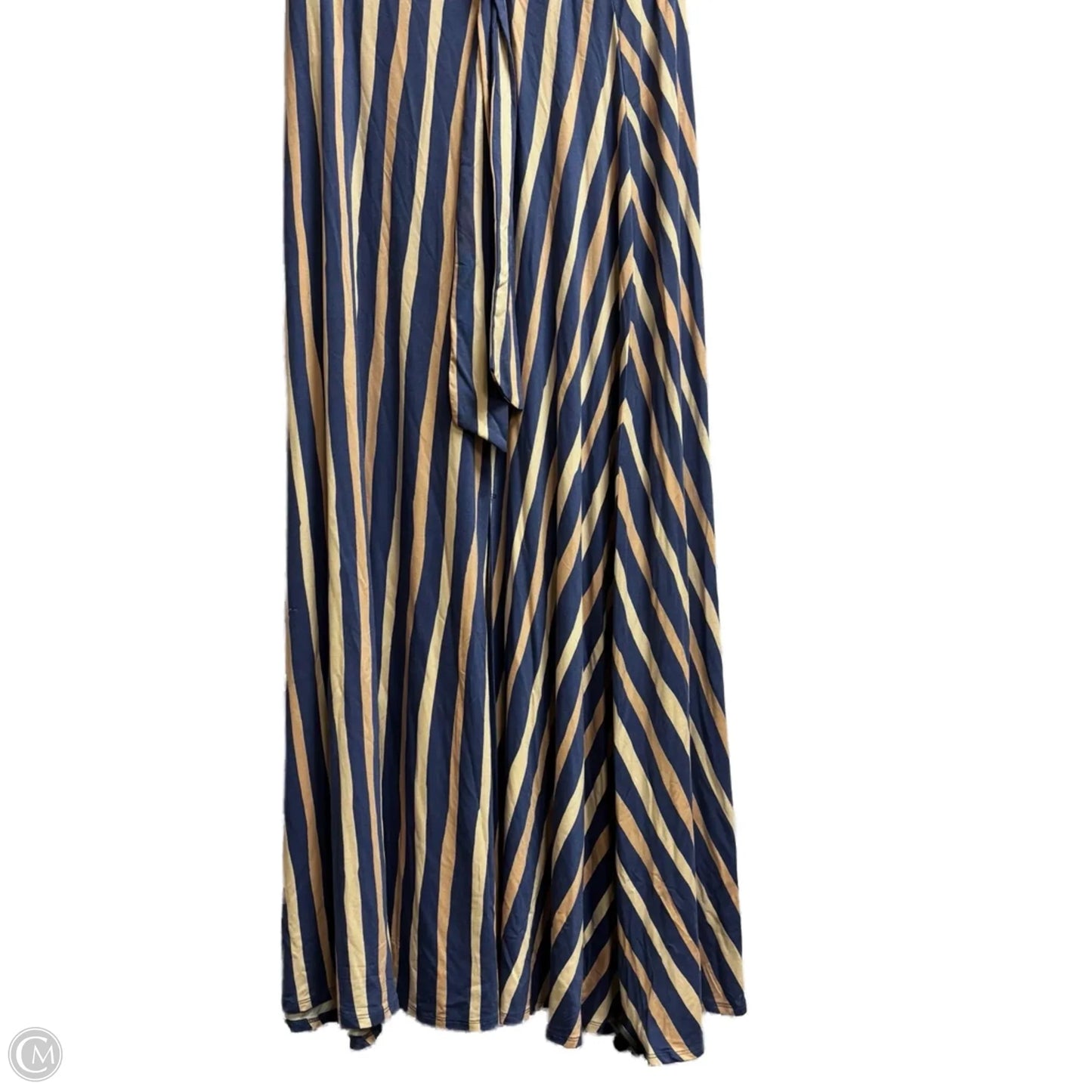 Dress Maxi By Agnes & Dora In Blue, Size: L