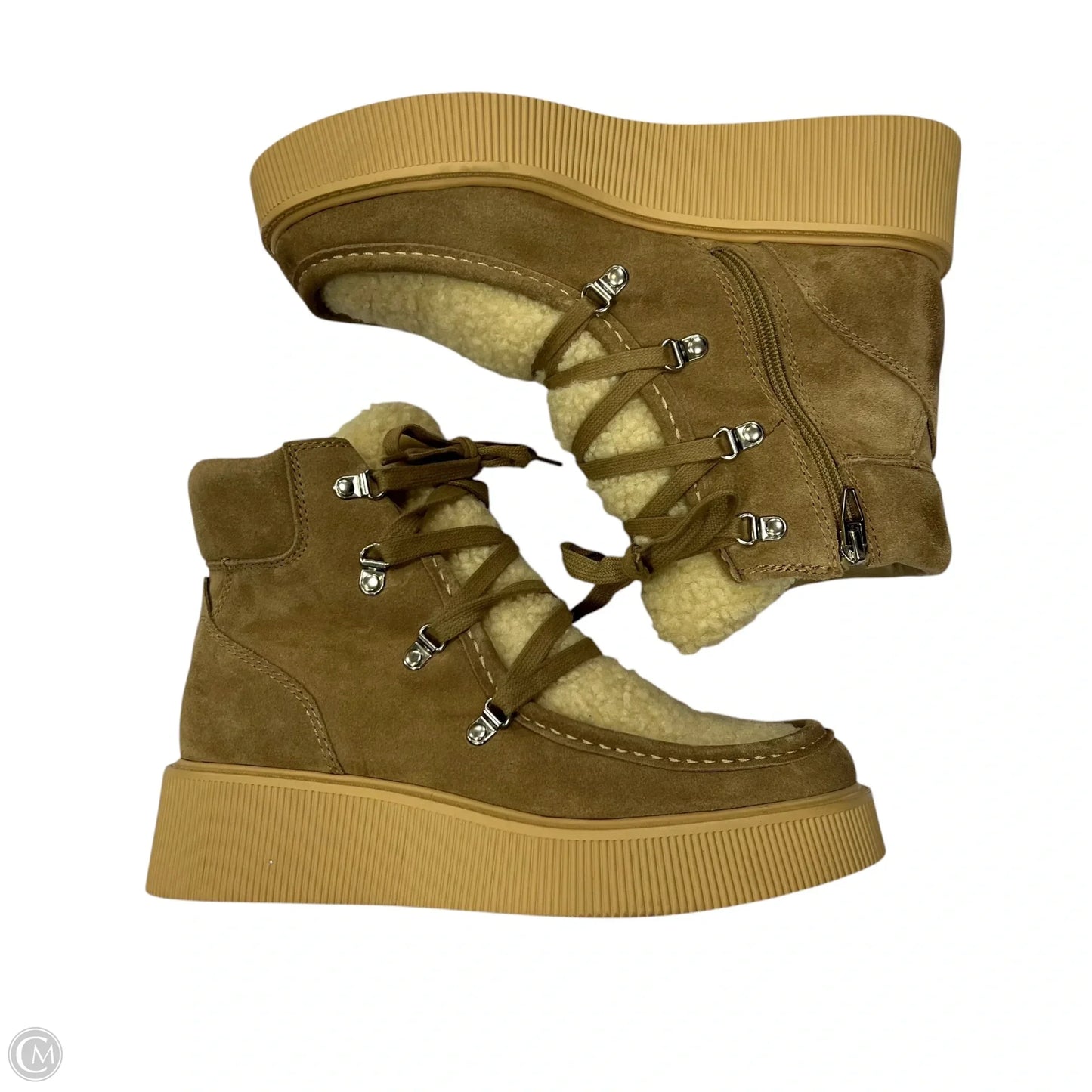 Boots Ankle Flats By Dolce Vita In Cream, Size: 9