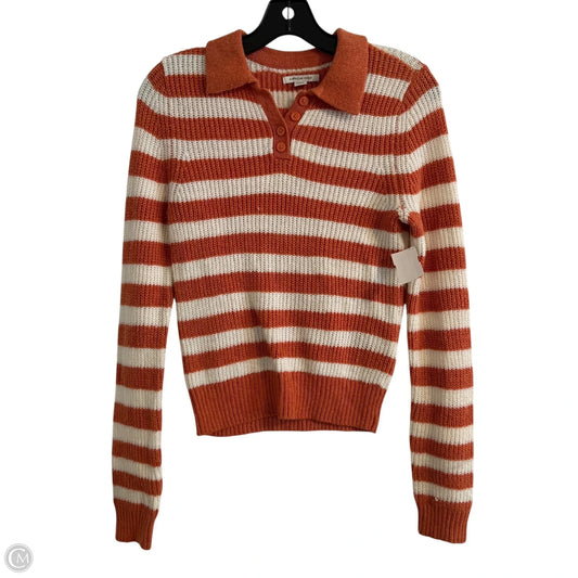 Sweater By American Eagle In Orange, Size: Xs