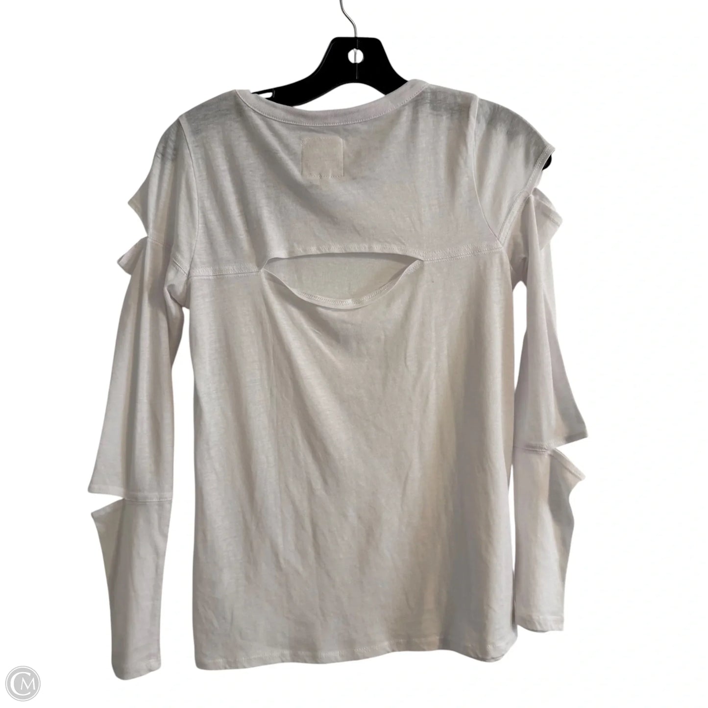 Top Long Sleeve By Chaser In White, Size: Xs