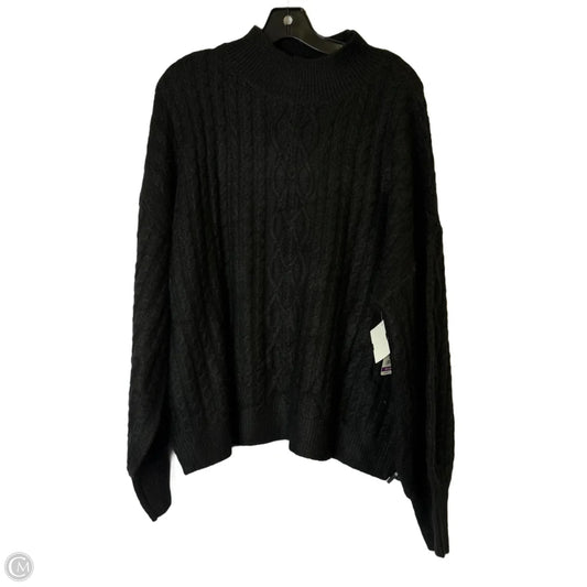 Sweater By Vince Camuto In Black, Size: Xxl