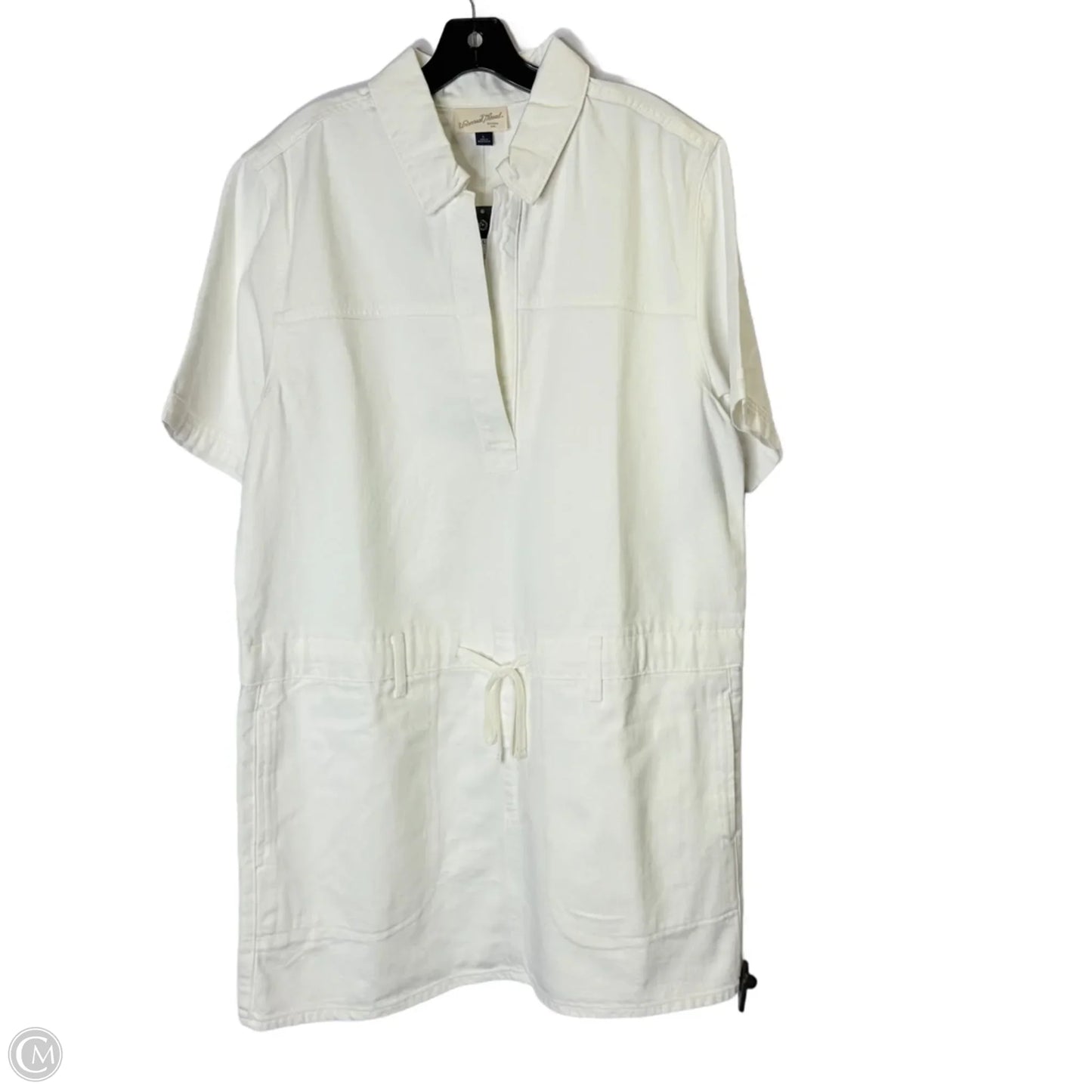 Dress Casual Midi By Universal Thread In White, Size: L