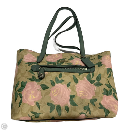 Handbag Designer By Coach, Size: Large