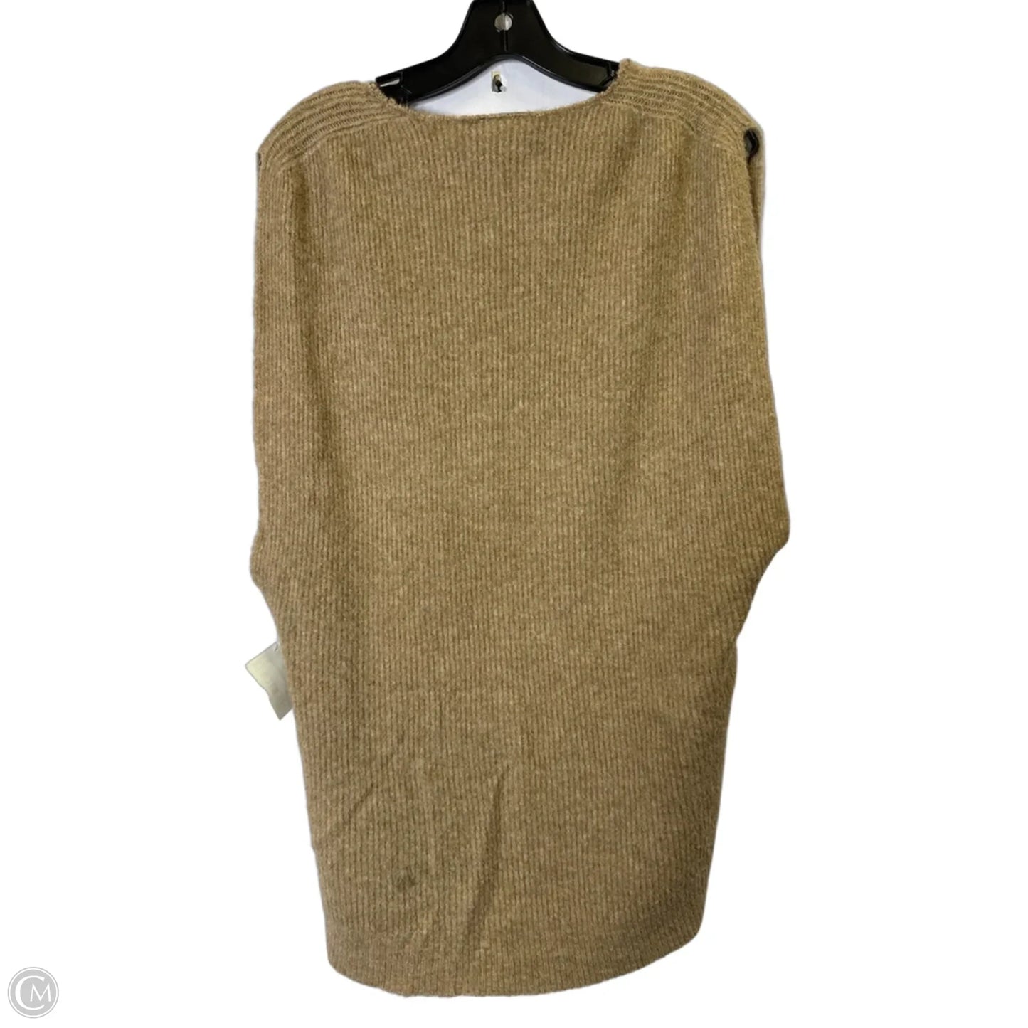 Vest Sweater By Vici In Brown, Size: M