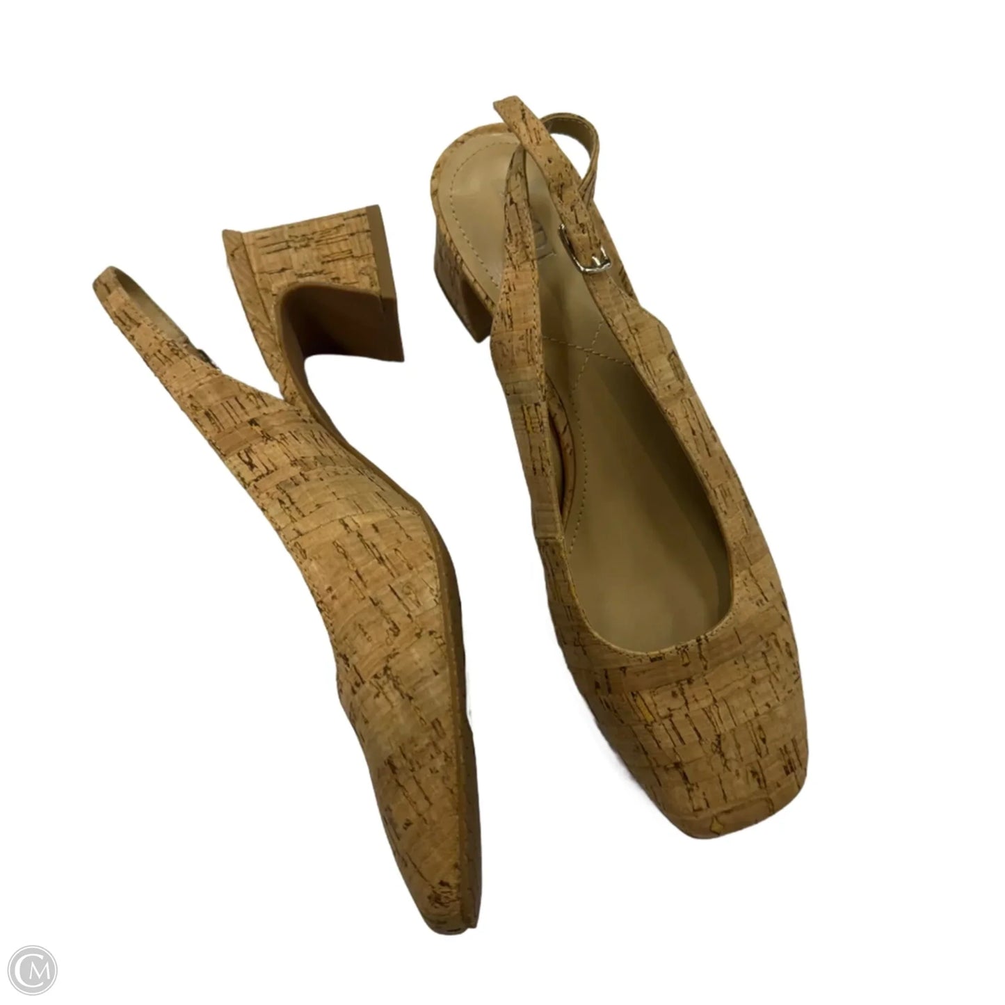 Shoes Heels Block By Not Your Daughters Jeans In Cream, Size: 8.5