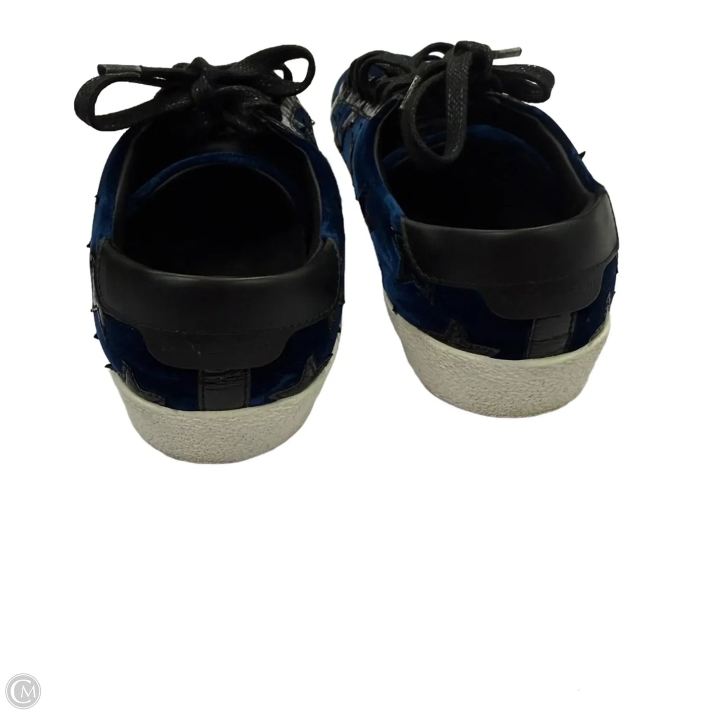Shoes Luxury Designer By Yves Saint Laurent In Navy, Size: 6