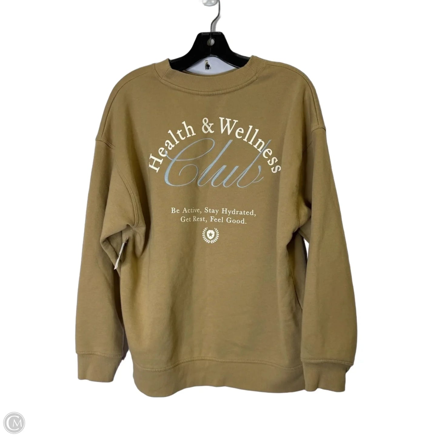 Athletic Sweatshirt Crewneck By All In Motion In Brown, Size: S