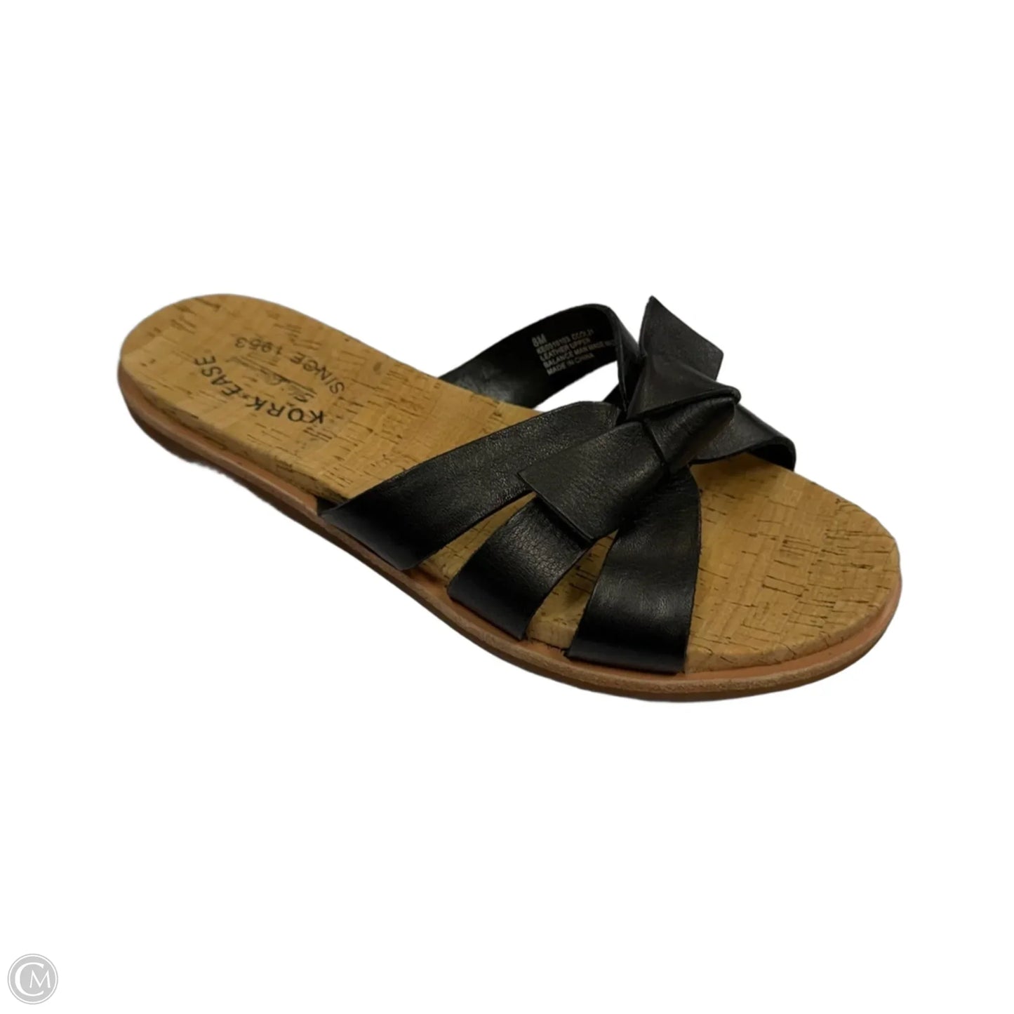 Sandals Flats By Kork Ease In Black, Size: 8