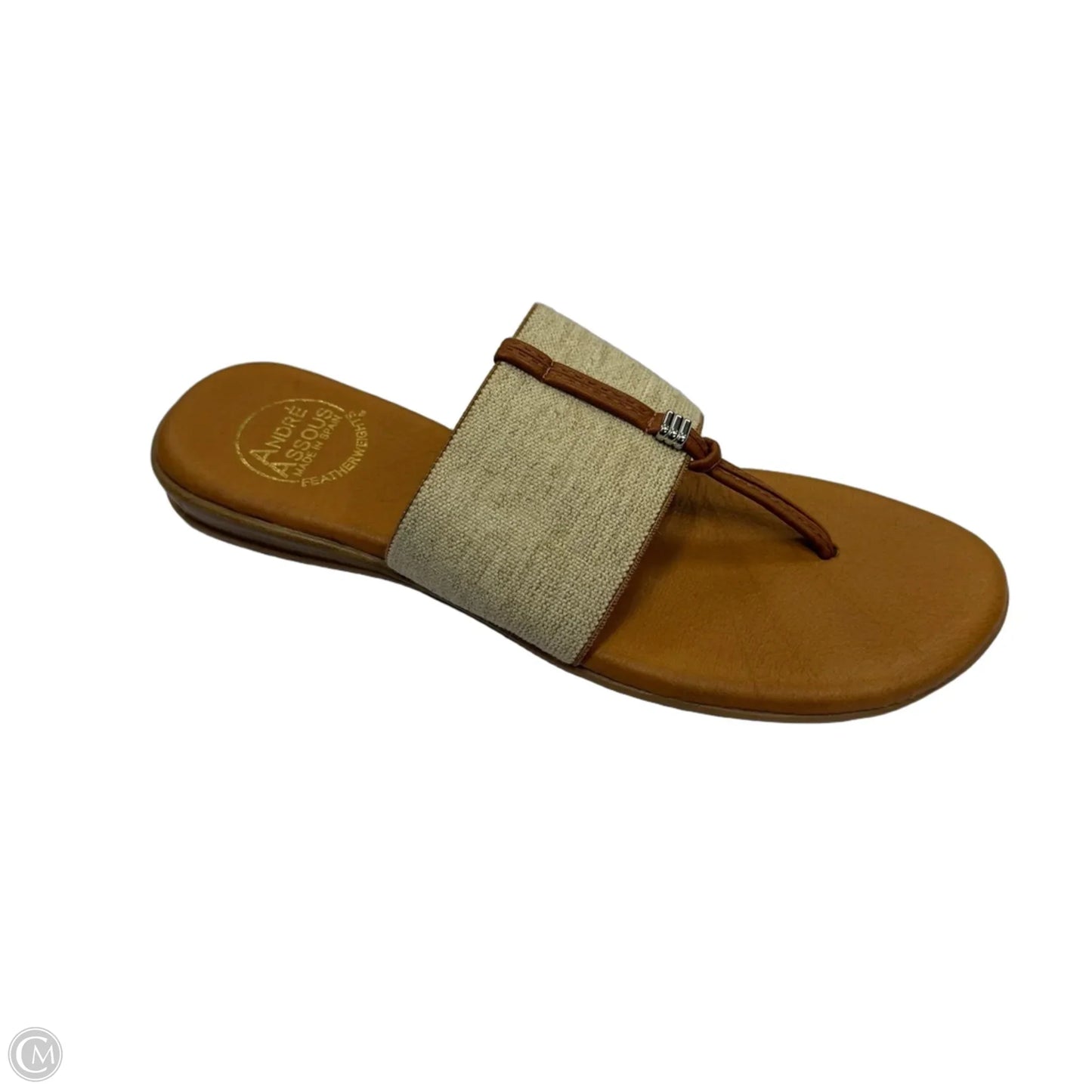 Sandals Flats By Cmc In Cream, Size: 8