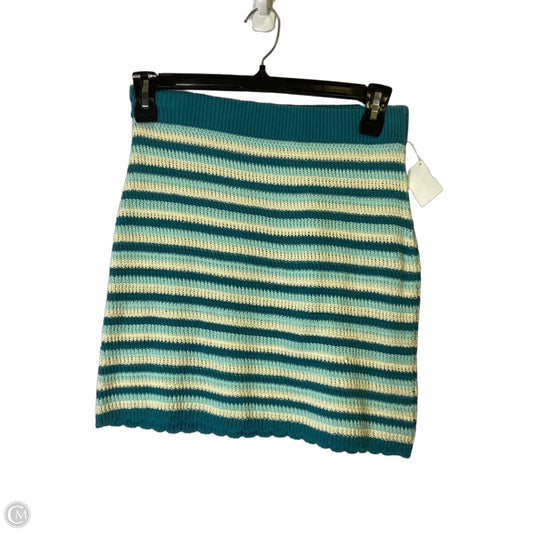 Skirt Mini & Short By Wild Fable In Blue, Size: M