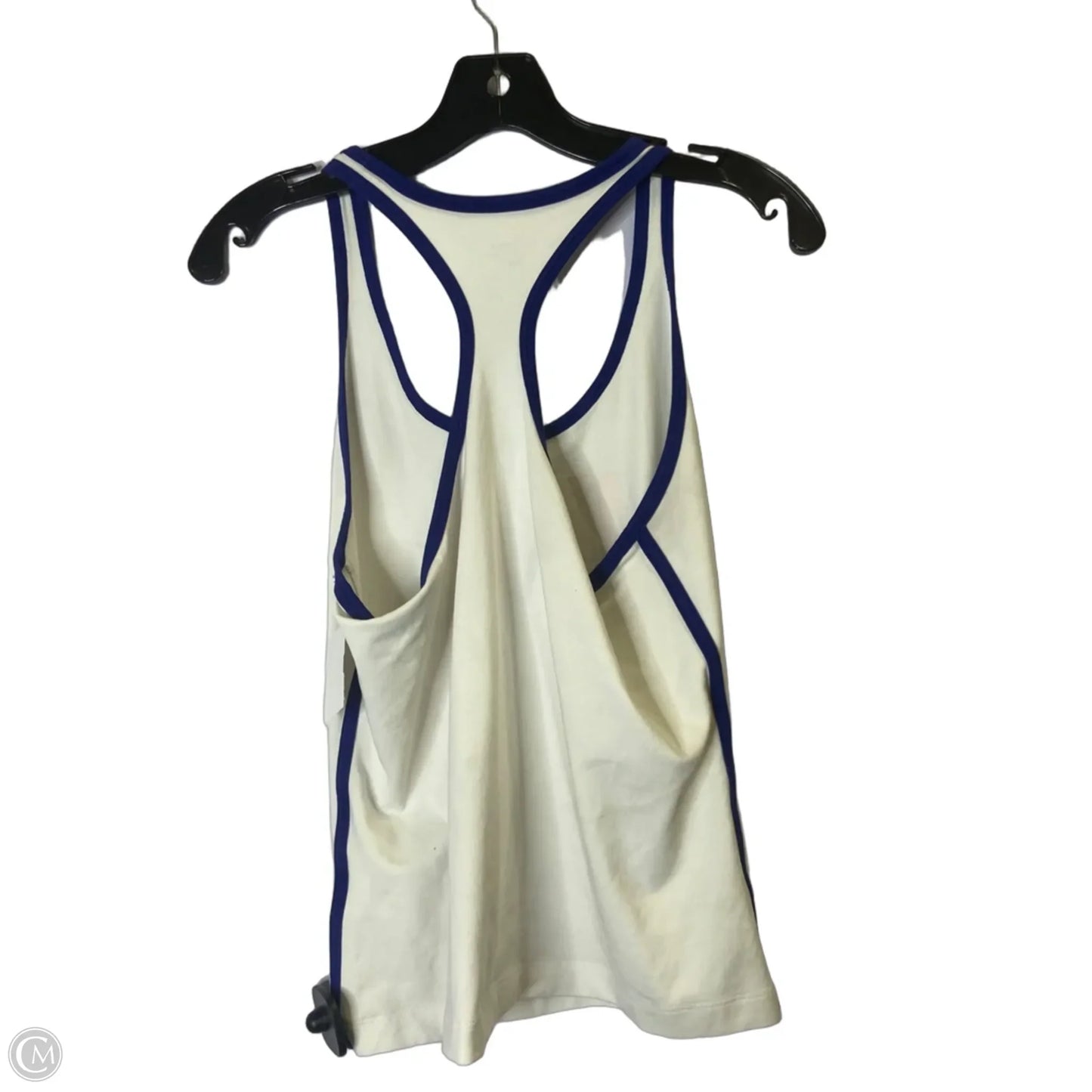 Athletic Tank Top By Nike Apparel In White, Size: L