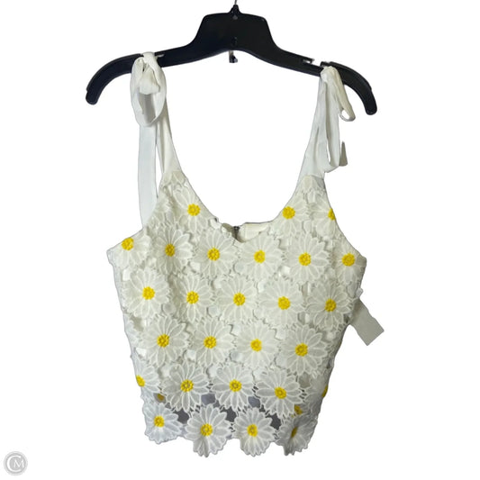 Top Sleeveless By Altard State In White, Size: L