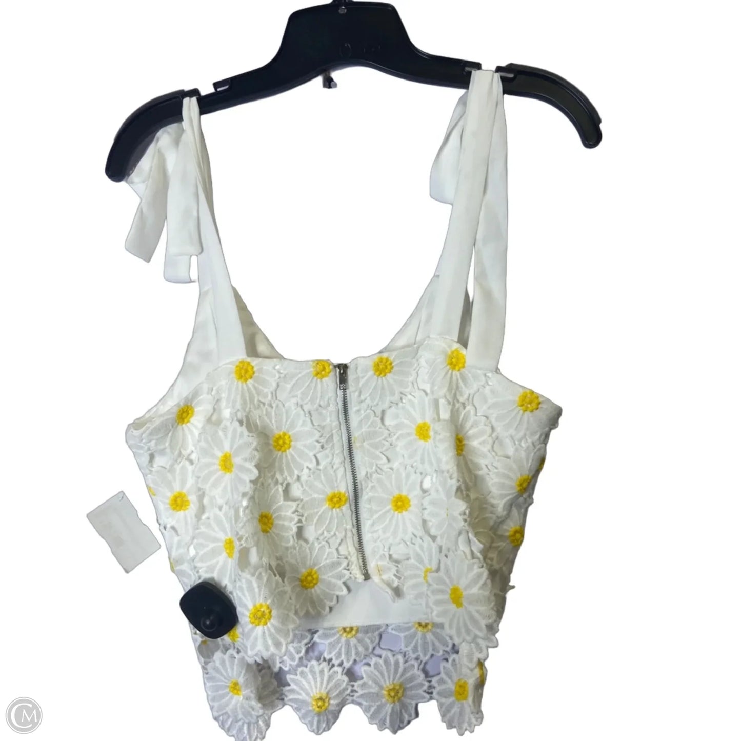 Top Sleeveless By Altard State In White, Size: L