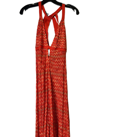 Orange Dress Casual Maxi By Free People, Size: Xs