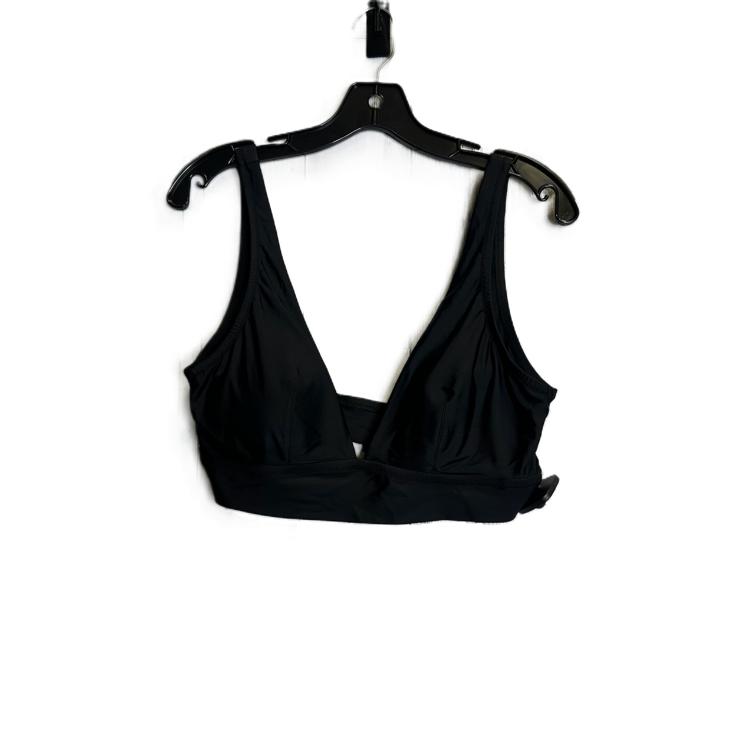 Black Swimsuit Top By Aerie, Size: Xl