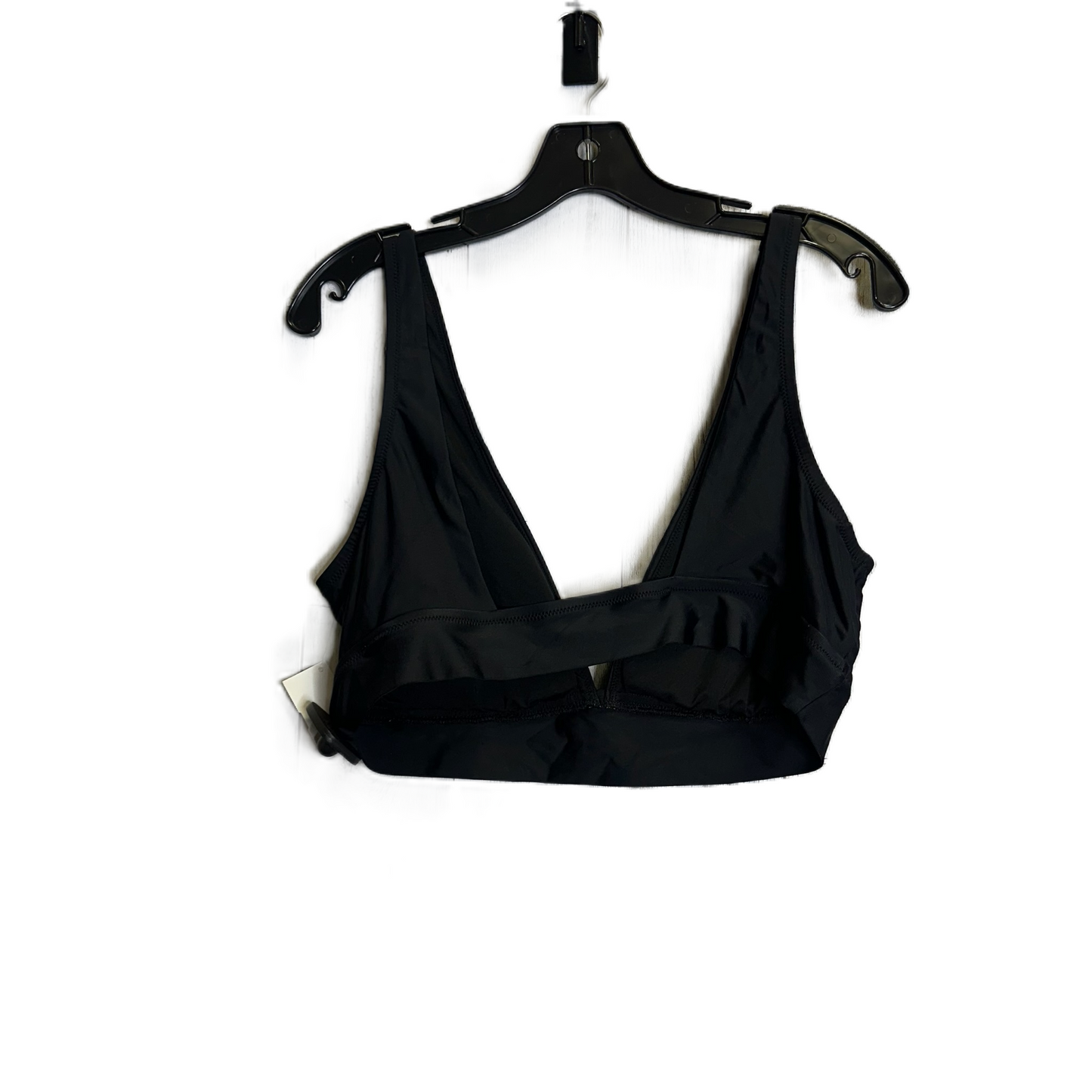 Black Swimsuit Top By Aerie, Size: Xl