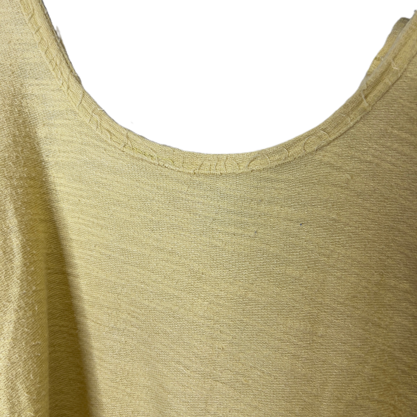 Yellow Top Sleeveless By Free People, Size: Os