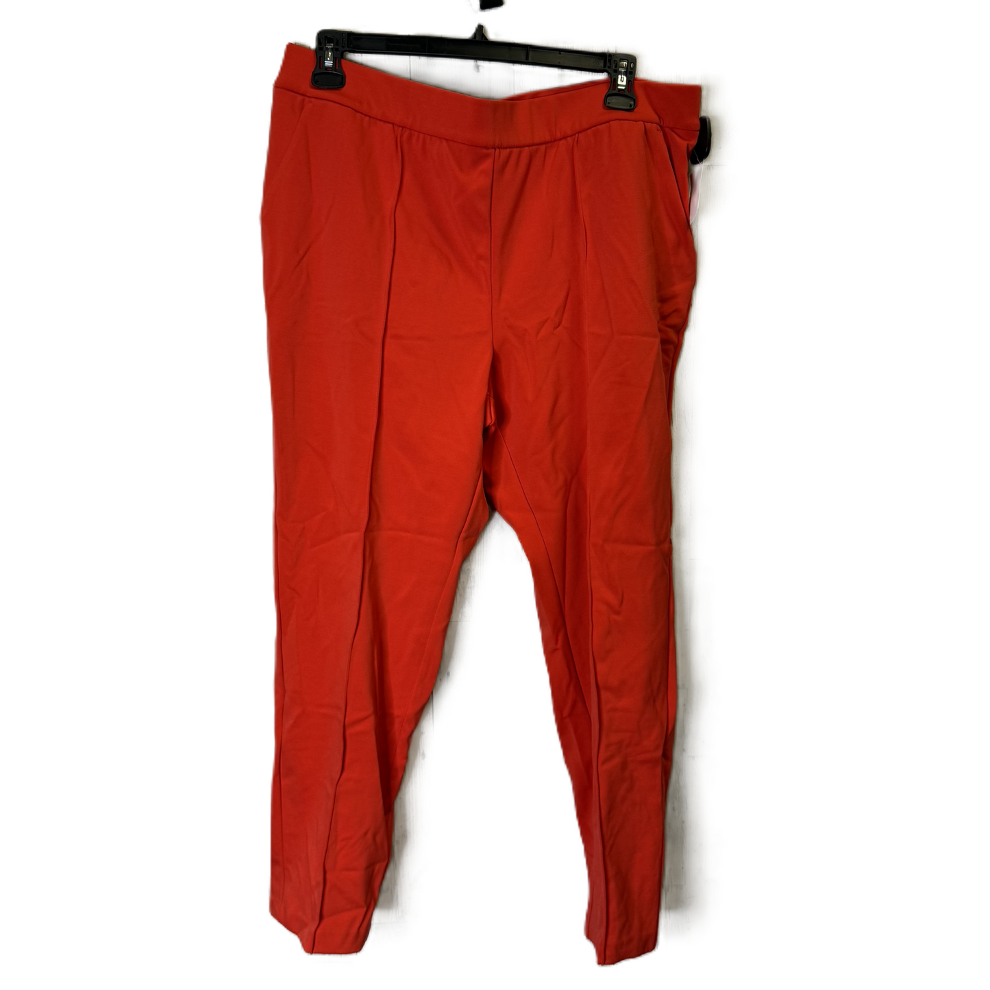 Pants Leggings By Isaac Mizrahi Live Qvc In Red, Size: 1x