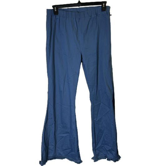 Pants Wide Leg By Umgee In Blue, Size: 2x