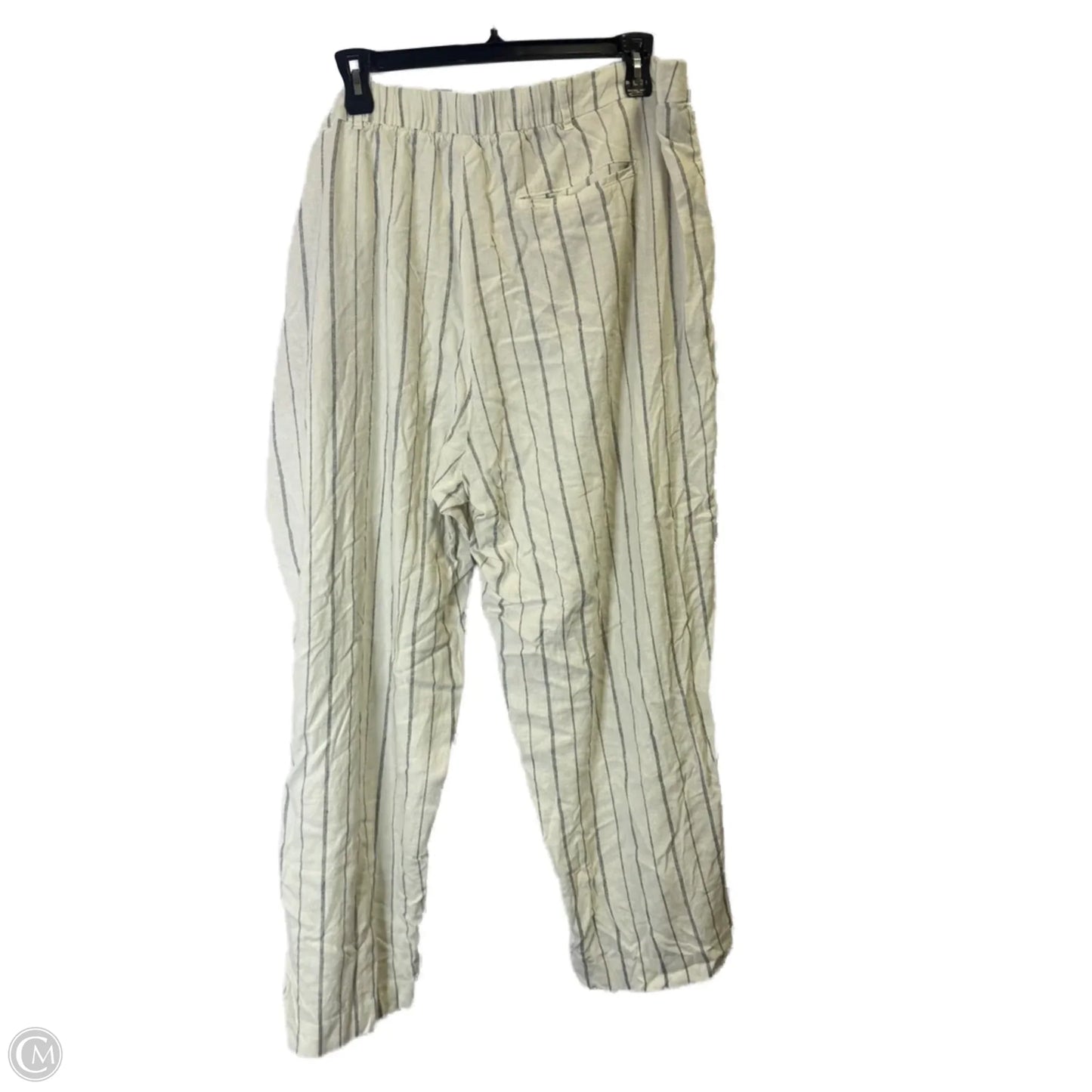 Pants Linen By Old Navy In Striped Pattern, Size: 3x